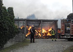 incendio maneggio 300x214 ROGO IN UN MANEGGIO, MUOIONO VENTI CAVALLI