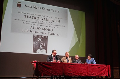 Convegno Aldo Moro ALDO MORO”, SANTA MARIA CAPUA VETERE TRA I 100 COMUNI D’ITALIA  PROTAGONISTI DELLA CAUSA DI BEATIFICAZIONE