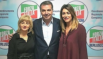 Casertano Cicia De Siano LE DONNE DI FORZA ITALIA PROVINCIALE: ROSALINA CAPUANO ED ELISABETTA CORVINO