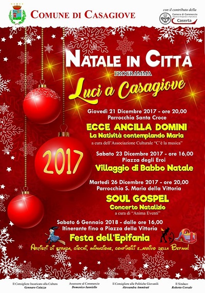 Locandina Natale in città 2017 “NATALE IN CITTÀ” ALLA PARROCCHIA SANTA CROCE: GIOVEDÌ SERA SPETTACOLO MUSICALE “ECCE ANCILLA DOMINI – LA NATIVITÀ CONTEMPLANDO MARIA” 