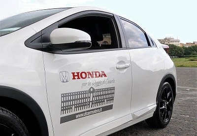 Consegna Honda Civic 2016 2 D.CAR MOTORS E REGGIA DI CASERTA:  IL 14 FEBBRAIO LA CONSEGNA DELLA NUOVA HONDA CIVIC A MAURO FELICORI