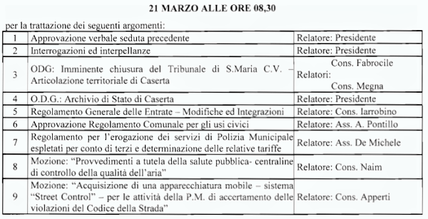 Immagine 43 CONVOCAZIONE CONSIGLIO COMUNALE: FINALMENTE SI PARLA DELLARCHIVIO DI STATO