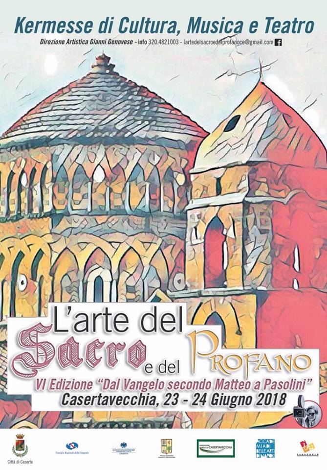 ARTE DEL SACRO E DEL PROFANO EVENTI, NEL BORGO DI CASERTAVECCHIA ARRIVA LA VI EDIZIONE DE LARTE DEL SACRO E DEL PROFANO