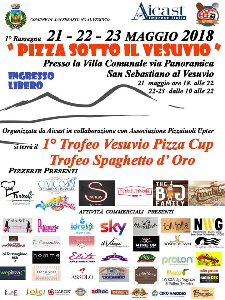 PIZZASOTTOALVESUVIO PRIMA EDIZIONE DI PIZZA SOTTO AL VESUVIO