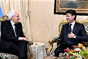 mattarella conte LITALIA HA UN GOVERNO!