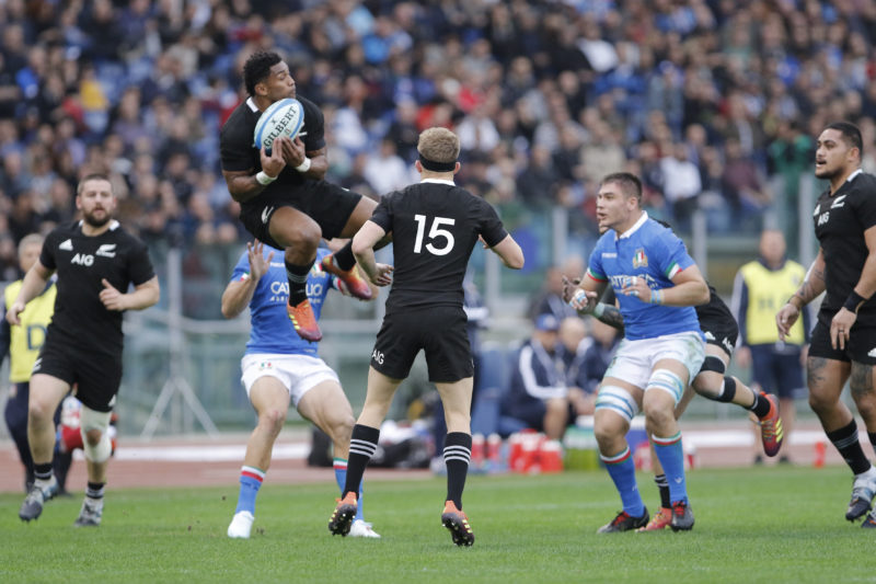 87A6112 RUGBY INTERNAZIONALE: ITALIA AFFONDATA DAGLI IMPRENDIBILI ALL BLACKS. LA FOTOGALLERY DELLA GARA