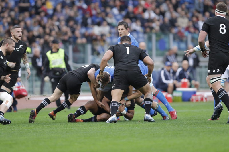 87A6113 RUGBY INTERNAZIONALE: ITALIA AFFONDATA DAGLI IMPRENDIBILI ALL BLACKS. LA FOTOGALLERY DELLA GARA