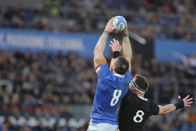 87A6197 RUGBY INTERNAZIONALE: ITALIA AFFONDATA DAGLI IMPRENDIBILI ALL BLACKS. LA FOTOGALLERY DELLA GARA