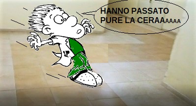 VIGNETTA ospedale OSPEDALE, CORRIDOI ASCIUTTI E PULITI…SI VOLA…