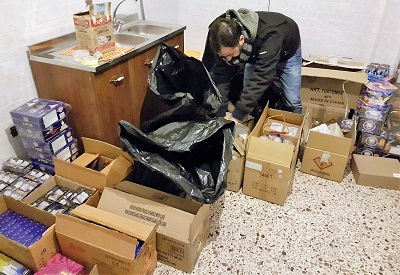 IMG 20161229 WA0003 CONTRASTO ALLA PRODUZIONE E VENDITA ILLEGALE DI FUOCHI D’ARTIFICIO: IL BILANCIO DELLA GDF DI CASERTA