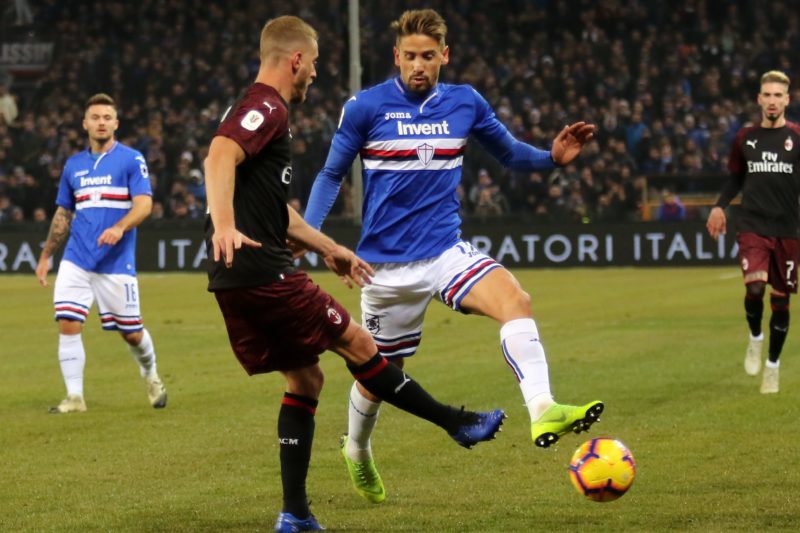 2P6A0228 COPPA ITALIA: MILAN VINCE A GENOVA CONTRO LA SAMP E PASSA AI QUARTI DI FINALE, LA FOTOGALLERY