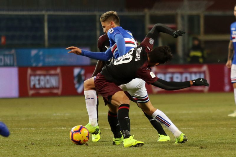 2P6A0326 COPPA ITALIA: MILAN VINCE A GENOVA CONTRO LA SAMP E PASSA AI QUARTI DI FINALE, LA FOTOGALLERY