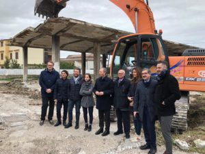 %name SMAV, INAUGURATO CANTIERE PER IL PARCHEGGIO A BOTTEGHELLE