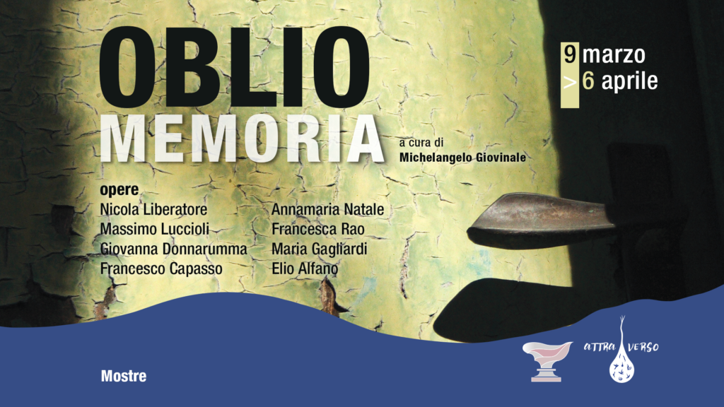 PalArti Oblio Memoria locandina web 1024x576 LOBLIO, NEL GRAN TEATRO DELLA MEMORIA AL PALARTI DI CAPODRISE