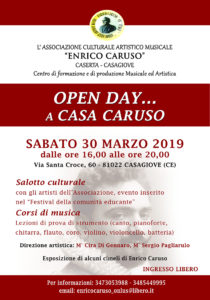 enrico caruso associazione 2019 210x300 OPEN DAY ALLASSOCIAZIONE ENRICO CARUSO