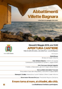 Abbattimenti Villette Bagnara 2 Maggio 2019 2 211x300 A CASTEL VOLTURNO LABBATTIMENTO DELLE VILLETTE BAGNARA