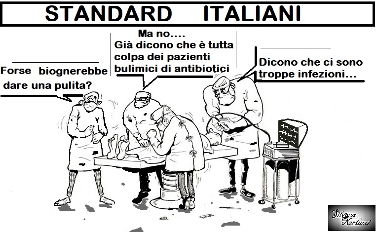 STANDARD ITALLIANI 18.05.19 OSPEDALE, INFEZIONI & FILOSOFIA SULL’ANTIBIOTICORESISTENZA