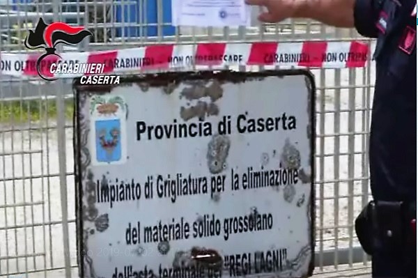 CC CASTELVOLTURNO, REGI LAGNI: SEQUESTRATO LIMPIANTO DI GRIGLIATURA