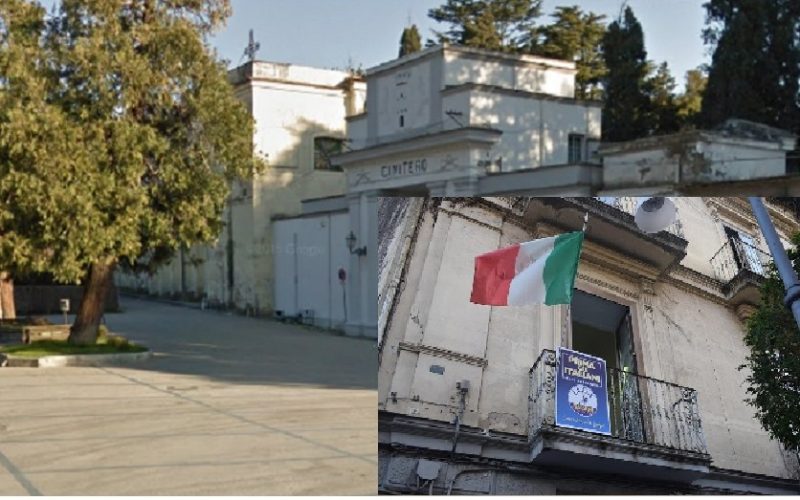 cimitero LA LEGA DI MADDALONI PROPONE UNA MAPPA CON TOPONOMASTICA DEL CIMITERO CITTADINO