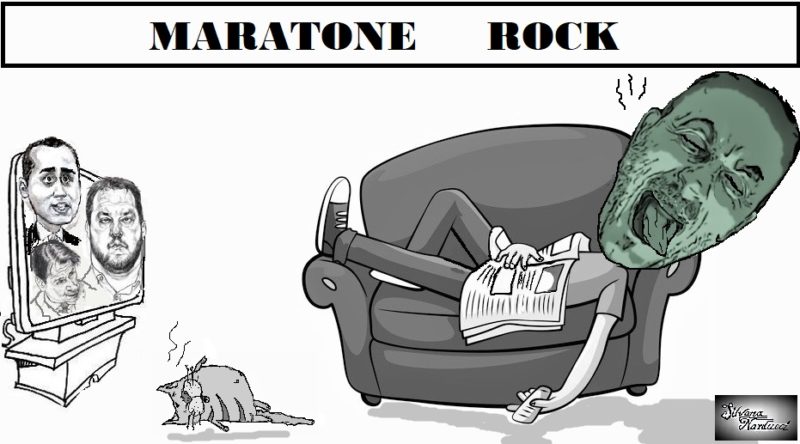 MARATONE ROCK CHE ORRORE I POLITICI IN TV E SUI SOCIAL E GLI ITALIANI CHE LI GUARDANO