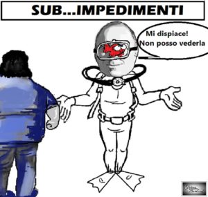 SUB IMPEDIMENTI 300x285 LE VIGNETTE DI SILVANA