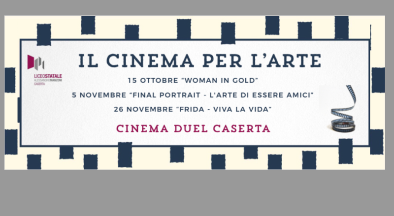 cinema x arte LICEO MANZONI: RIPARTE IL CINEFORUM