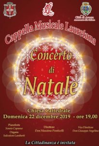 Concerto Lauretana Natale 2019 205x300 CONCERTO DI NATALE AD AVERSA IL 22 DICEMBRE