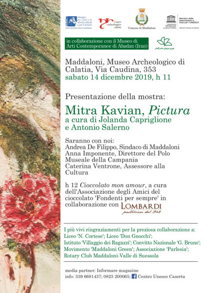 invito maddaloni 2 MADDALONI, MUSEO CALATIA: GLI EVENTI DEL WEEKEND