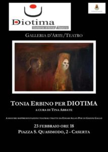 Tonia Erbino Manifesto 214x300 TONIA ERBINO ALLO SPAZIO DIOTIMA IL 23 FEBBRAIO