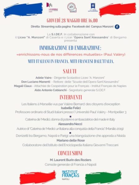 locandina evento on line 1 scaled NUOVE FRONTIERE NELLINSEGNAMENTO DELLA LINGUA FRANCESE, IN UN GEMELLAGGIO CULTURALE, DIDATTICO E… UMANO