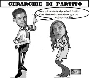 GERARCHIE DI PARTITO 300x264 LE VIGNETTE DI SILVANA