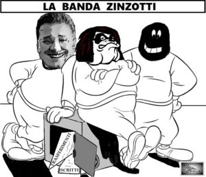 LA BANDA ZINZOTTI 300x257 LE VIGNETTE DI SILVANA