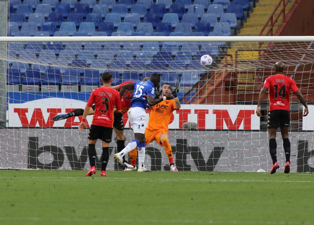 2P6A2368 1024x735 CALCIO SERIE A   BENEVENTO CORSARO A GENOVA AI DANNI DELLA SAMPDORIA. LA FOTOGALLERY DELLA GARA