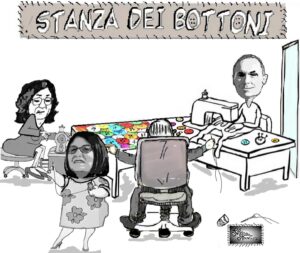 LA STANZA DEI BOTTONI 300x253 LE VIGNETTE DI SILVANA