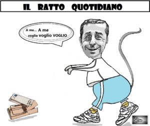 IL RATTO QUOTIDIANO 300x252 LE VIGNETTE DI SILVANA