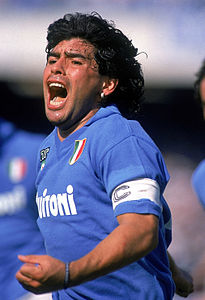 Maradona gol Napoli 1987 1988 MUORE DIEGO ARMANDO MARADONA IL FUORICLASSE