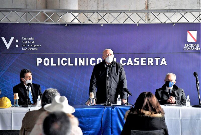 policlinico De Luca scaled POLICLINICO, INAUGURAZIONE SILENZIOSA DEI LAVORI…22 ANNI DOPO LA PRIMA