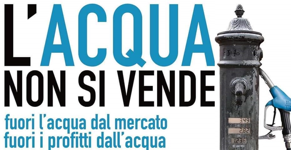 Locandina evento Acqua Bene Comune ACQUA BENE COMUNE, CASERTA DECIDE ALLA MANIFESTAZIONE