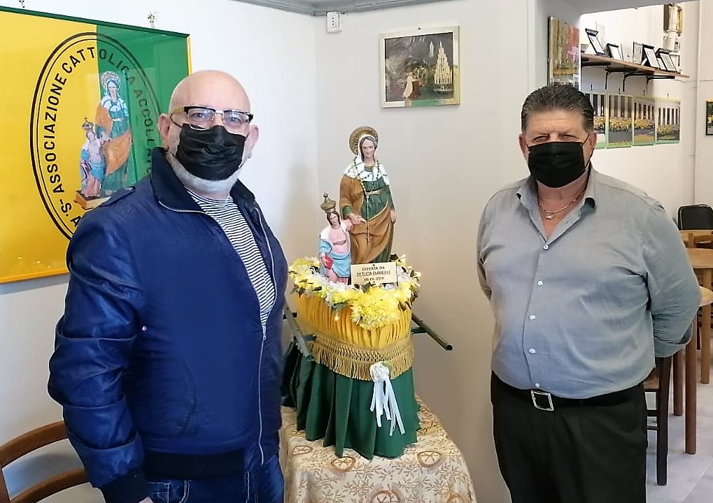 accollatori1 FESTA DI SANTANNA, GUERRIERO: IL COMUNE SOSTENGA IL SANTUARIO E GLI ACCOLLATORI