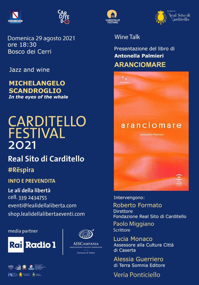 LOCANDINA CARDITELLO 29 AGOSTO 2021  CARDITELLO FESTIVAL È ARANCIOMARE