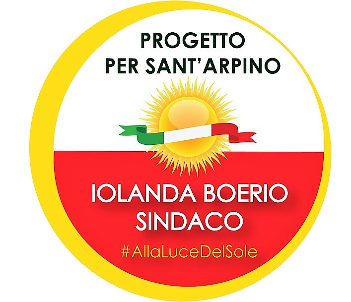 LOGO PROGETTO PER SANTARPINO ALLA LUCE DEL SOLE AMMINISTRATIVE, “PROGETTO PER SANTARPINO” PRESENTA IL LOGO