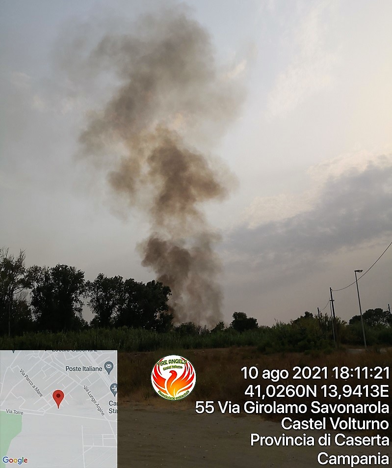 Photo 1628622504081 FIRE ANGELS CASTEL VOLTURNO: LIMPEGNO CONTRO GLI INCENDI BOSCHIVI