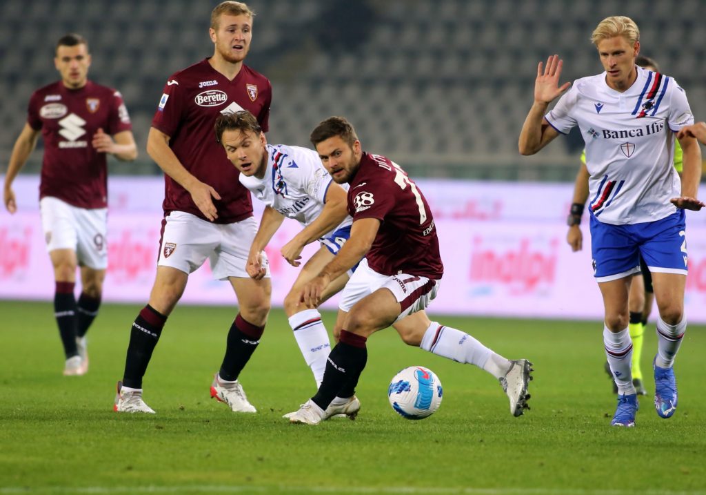 toro vs samp738 1024x717 SERIE A: IL TORINO VOLA ED ABBATTE LA SAMPDORIA   LA FOTOGALLERY