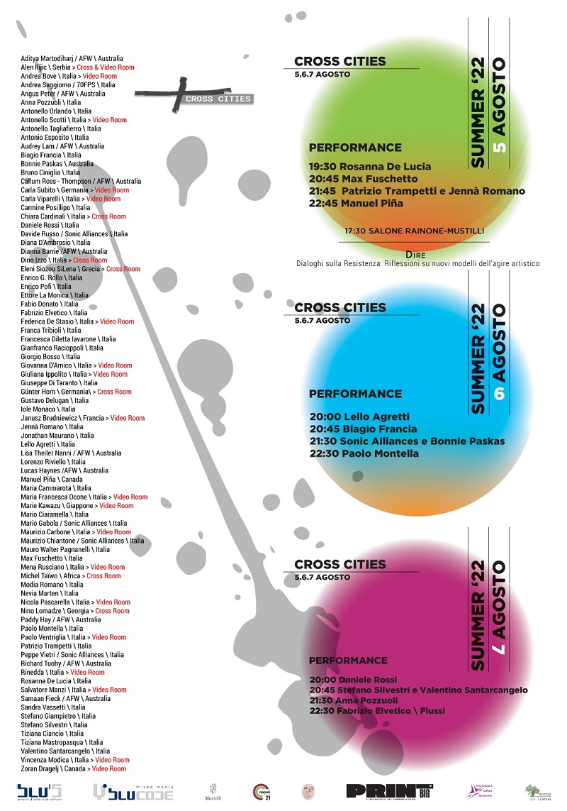 Manifesto NEW A SANT’AGATA DE’ GOTI CROSS CITIES SUMMER 2022