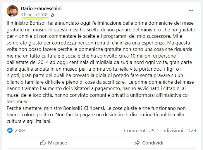 post Franceschini POLITICA & CONOSCENZA…ETICA ED ESTETICA DEL NULLA ATTRAVERSO I SECOLI