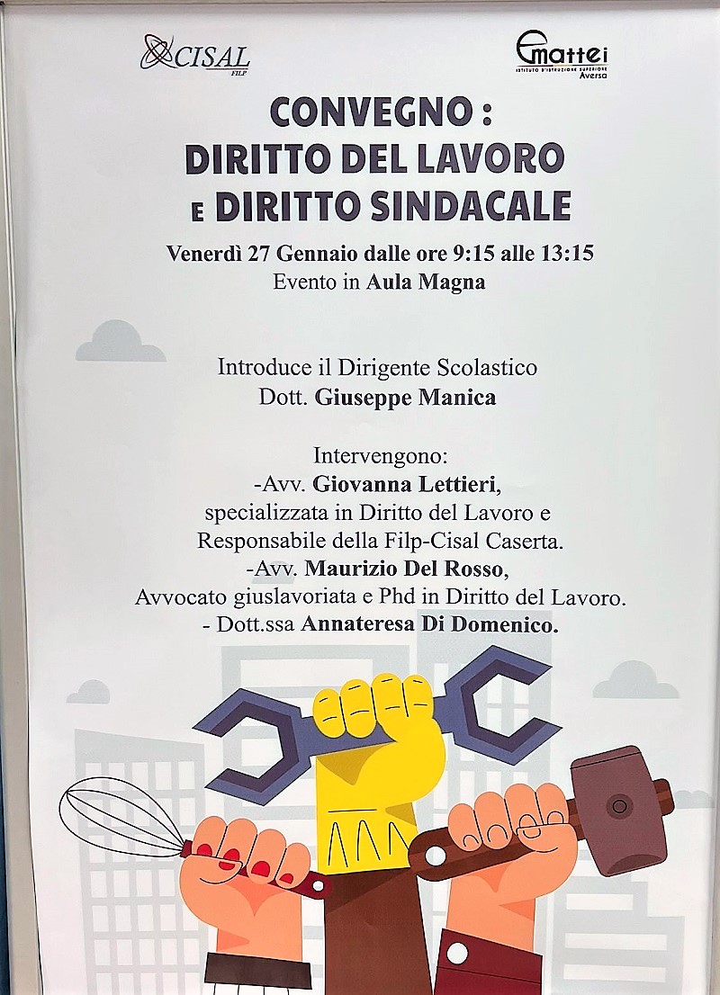 %name AVERSA, DIRITTO DEL LAVORO E DIRITTO SINDACALE ALLISTITUTO MATTEI