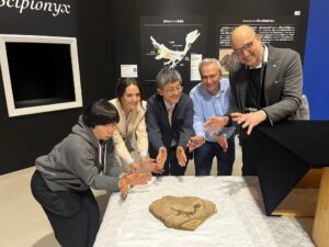 SABAP CE E BN Il fossile di dinosauro Ciro esposto alla Dino Expo 2023 di Tokyo 300x225 TOKYO, LA DINO EXPO ESPONE CIRO, IL FOSSILE DI DINOSAURO TROVATO A PIETRAROJA