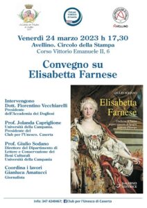 farnese 212x300 24 marzo 2023 Presentazione del Volume Elisabetta Farnese del prof. Giulio Sodano