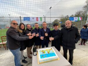 inaugurazione centro sportivo caiazzo4 300x225 A CAIAZZO LAPP KAMPETTI, PER PRENOTARE I CAMPI SPORTIVI NEL CENTRO SANGIOVANNI