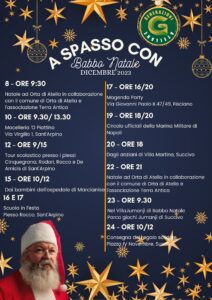 %name A SPASSO CON BABBO NATALE, RESO NOTO IL PLANNING